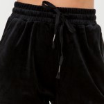 Wholesale plus Velour Jogger Pack Elastic Drawstring Waist Polyester Spandex