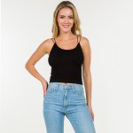 Wholesale strappy Ribbed Tank Top Pack Polyester Spandex