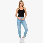 Wholesale strappy Ribbed Tank Top Pack Polyester Spandex