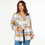 Wholesale soft Knit Oversized Button Down Pocket Shacket Oversized Fit Button cu