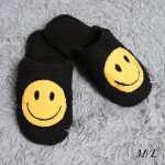 Wholesale comfyLuxe Smile Slide Slippers US Women s Polyester Rubber Sole
