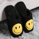 Wholesale comfyLuxe Smile Slide Slippers US Women s Polyester Rubber Sole