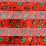 Christmas Present Printed Satin Scarf

- 100% Polyester
- Approximately 58" L  x 13.5" W