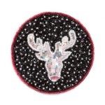 Wholesale seed Bead Sequin Reindeer Coaster Diameter