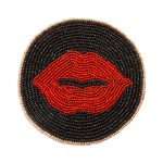 Wholesale seed Bead Kiss Coaster Diameter