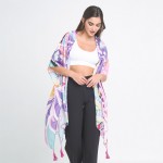 Do Everything In Love Tropical Floral Print Kimono With Tassel Details

- One Size Fits Most 0-14
- 100% Polyester