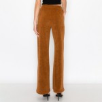 Wholesale women s Leg Corduroy Pants Relaxed fit Lightweight Breathable Ribbed C