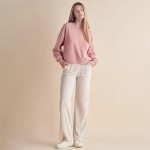 Wholesale leg Corduroy Pants Pack Relaxed Fit Ribbed Elasticized Waist Lightwei
