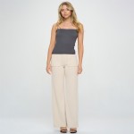 Wholesale ribbed Thin Strapped Seamless Tank Pack Fitted Straight Neckline Simpl