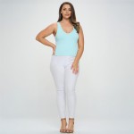 Wholesale women s Reversible Ribbed Seamless Tank Reversible Sleeveless Seamless