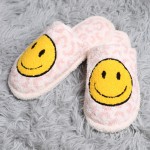Wholesale comfyLuxe Leopard Print Smile Slide Slippers US Women s S M M L Polyes