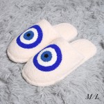 Wholesale comfyLuxe Evil Eye Slide Slippers US Women s S M M L Polyester Rubber