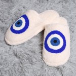 Wholesale comfyLuxe Evil Eye Slide Slippers US Women s S M M L Polyester Rubber