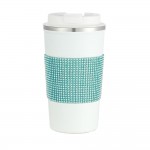 Wholesale rhinestone Wrapped oz Stainless Coffee Tumbler Double Wall Vacuum Seal