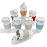Wholesale rhinestone Wrapped oz Stainless Coffee Tumbler Double Wall Vacuum Seal