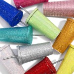 Wholesale rhinestone oz Stainless Tumbler Double Wall Vacuum Sealed Screw lid St