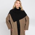 Mock Neck Shawl With Arm Slit

- One Size Fits Most (0-14)
- 50% Acrylic / 28% Polyester / 22% Spandex