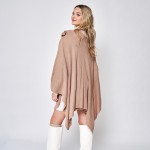 Wholesale do Everything Love Ruana Wrap Strap One Fits Most Acrylic