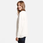Wholesale super Soft ComfyLuxe Happy Jacquard Knit Lounge Sweater S M M L Fits P