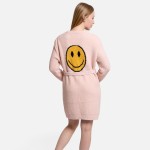 Wholesale comfyLuxe Happy Plush Knit Robe Cardigan One fits most Poly Microfiber