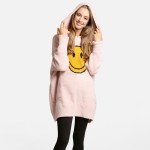 Wholesale comfyLuxe Smile Oversized Blanket Hoodie Front Pocket One Fits Most Po