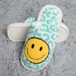 Wholesale comfyLuxe Leopard Print Smile Slide Slippers US Women s S M M L Polyes