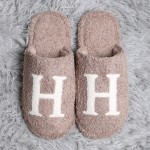 Wholesale comfyLuxe H Print Smile Slide Slippers US Women s S M M L Polyester Ru