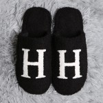 Wholesale comfyLuxe H Print Smile Slide Slippers US Women s S M M L Polyester Ru