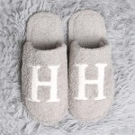 Wholesale comfyLuxe H Print Smile Slide Slippers US Women s S M M L Polyester Ru