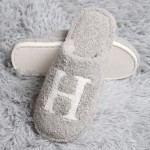 Wholesale comfyLuxe H Print Smile Slide Slippers US Women s S M M L Polyester Ru