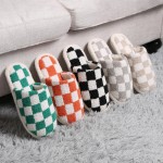 Wholesale comfyLuxe Checker Microfiber Slide Slipper US Women s S M M L Polyeste