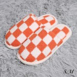Wholesale comfyLuxe Checker Microfiber Slide Slipper US Women s S M M L Polyeste