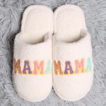 Wholesale comfyLuxe Embroidered Microfiber Slide Slipper US Women s S M M L Poly