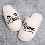 Wholesale comfyLuxe Embroidered Microfiber Slide Slipper US Women s S M M L Poly