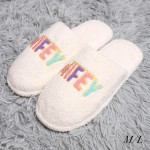 Wholesale comfyLuxe Embroidered Microfiber Slide Slipper US Women s S M M L Poly