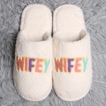 Wholesale comfyLuxe Embroidered Microfiber Slide Slipper US Women s S M M L Poly
