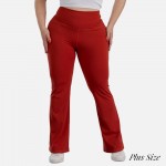 Wholesale women s Yoga Flare Waisted Pants Breathable Material Keep Cool Dry Ult