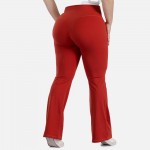 Wholesale women s Yoga Flare Waisted Pants Breathable Material Keep Cool Dry Ult