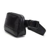 Wholesale glossy Puffer Belt Bag Full Zip Closure Waterproof One Main Body Pocke