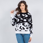 Soft Knit Oversized Color Block Leopard Print Sweater (6 Pack) 


- 50% Viscose / 28% Polyester/ 22% Nylon 
