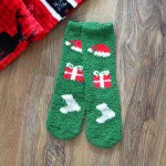 Wholesale soft Christmas Knit Crew Sock One Fits Most Assorted Colors Designs Po