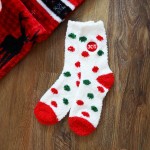 Wholesale soft Mini Crew Knit Stripe Polka Dot Christmas Socks One Fits Most Ass