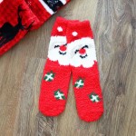 Wholesale soft Christmas Character Knit Mini Crew Socks One Fits Most Assorted C