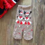 Wholesale soft Christmas Character Knit Mini Crew Socks One Fits Most Assorted C