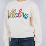 Wholesale hello Love Script Valentine s Day Sweater Pack Crew Neckline Cuffed S