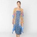 Do Everything In Love Kaleidoscope Print Kimono With Tassel Details 

- One Size Fits Most (0-14)
- 100% Polyester 