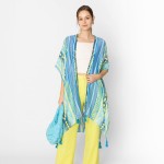 Do Everything In Love Stripes & Aztec Print Kimono With Tassel Details 

- One Size Fits Most (0-14)
- 100% Polyester 