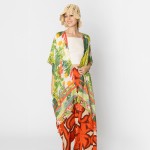 Do Everything In Love Leaf & Flower Print Kimono With Tassel Details 

- One Size Fits Most (0-14)
- 100% Polyester 