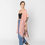 Do Everything In Love Aztec Print Kimono With Tassel Details

- One Size Fits Most (0-14)
- 100% Polyester