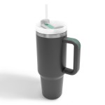 Wholesale solid Color oz Double Wall Stainless Steel Vacuum Tumbler Handle Screw